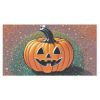 Tovaglia Rettangolare Jack Olantern Con Glitters By The Imaginarium Archives. Prodotto Artigianalmente Su Richiesta