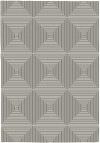 Geometric Carpet Wind Grey 160x230