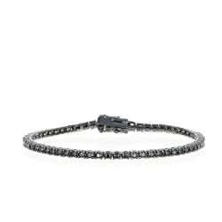 SINED  Bracciale Arg925 Nero Zirconi Neri 19  un prodotto in offerta al miglior prezzo online