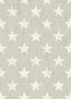 Carpet With Grey Stars 120x170 