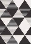 Mlange Noir Et Blanc Tapis 120x170 Cm 
