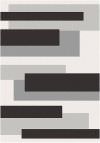 Mischteppich Grau Und Elfenbein 120x170 
