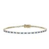 Bracciale Arg925 Oro Zirconi Biancoblu 1