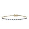 Bracciale Arg925 Oro Zirconi Biancoblu 1