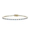 Bracciale Arg925 Oro Zirconi Biancoblu 1