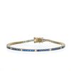 Bracciale Arg925 Oro Zirconi Biancoblu 2