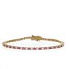 Bracciale Arg925 Oro Zirconi Biancorossi