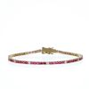 Bracciale Arg925 Oro Zirconi Biancorossi