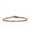 Bracciale Arg925 Rosa Zirconi Biancoross