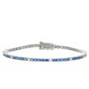 Bracciale Arg925 Zirconi Biancoblu 16