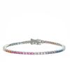 Bracciale Arg925 Zirconi Rainbow 17