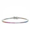 Bracciale Arg925 Zirconi Rainbow 18