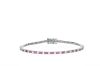 Bracciale Arg925 Zirconi Biancorossi 18