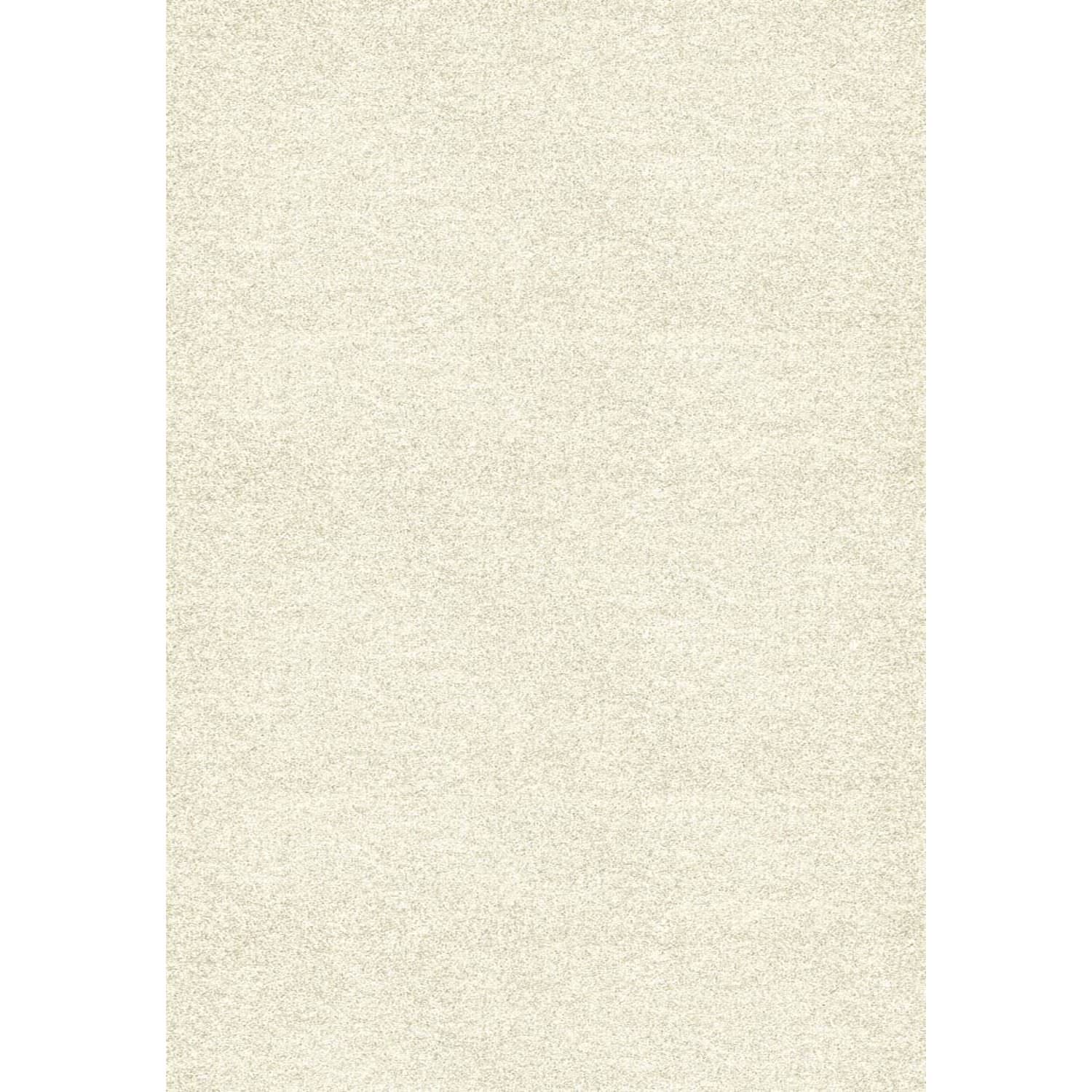 Alfombra de interior Azalea Ivory color sólido 80x150 cm